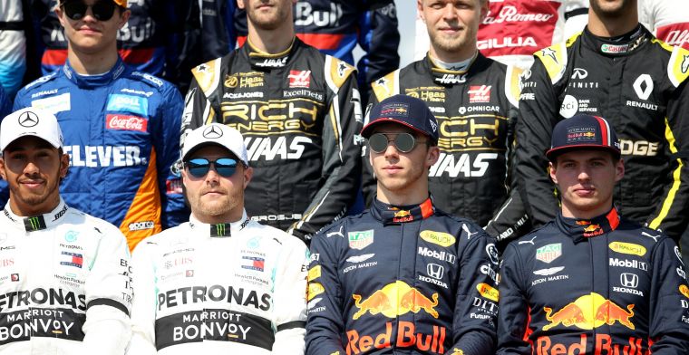 Vijfde van de F1-grid van 2021 al bekend na contractverlenging Max Verstappen