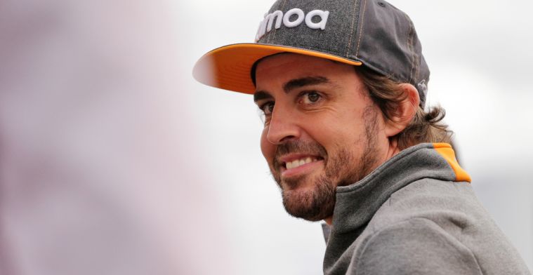 'Ik ben blij dat Alonso niet meteen heeft gewonnen'