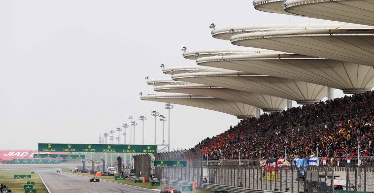 'Formule 1-Grand Prix van China zeer waarschijnlijk afgelast'