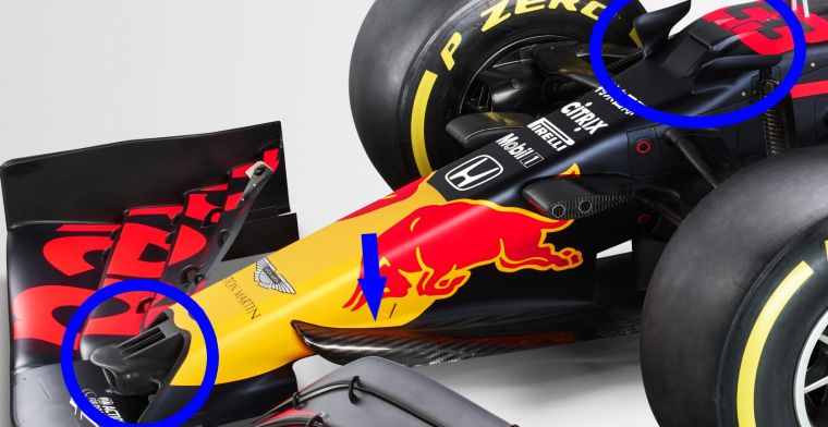 Analyse RB16: Vreemde 'neusgaten' en een nóg smaller achterwerk dan Ferrari