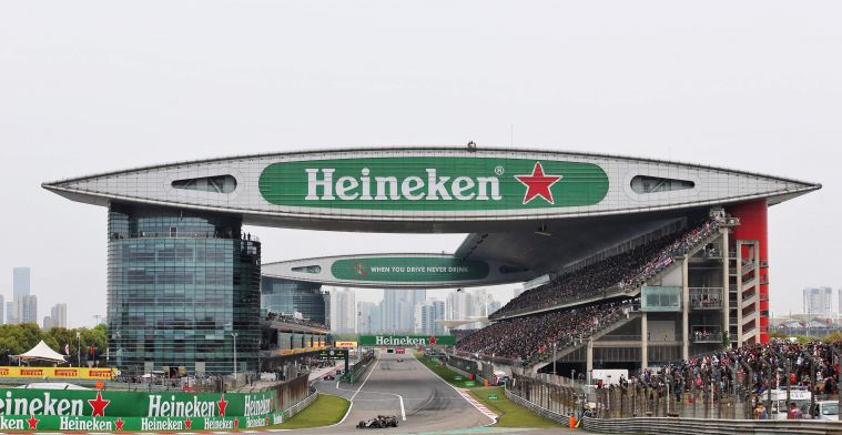 'Verplaatsing van Chinese Grand Prix gaat zorgen voor een Triple Header'