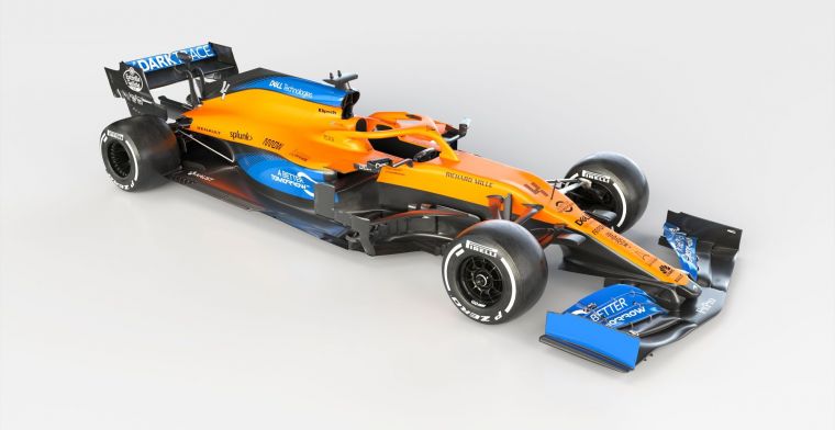 McLaren onthult de MCL35 van Norris en Sainz