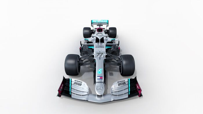 Mercedes onthult de nieuwe Formule 1-wagen van Lewis Hamilton