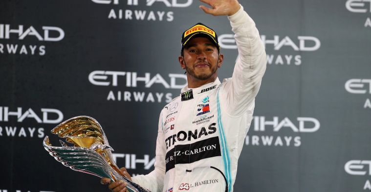 Hamilton deelt een sneer uit aan Verstappen en Leclerc: ''Dat is een zwakte''