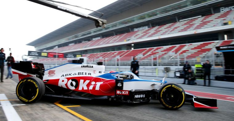 Williams kiest voor zekerheid met coureurs in eerste testweek Barcelona