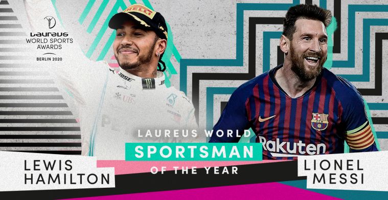 Hamilton uitgeroepen tot Laureus Sportman van het Jaar