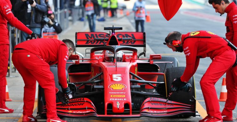 Ferrari komt vrijdagochtend niet meer in actie door motorproblemen