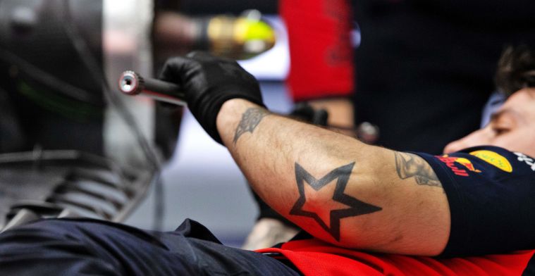 Red Bull al anderhalf uur niet op de baan: ''Ik verwacht een motorwissel''