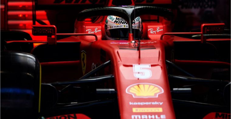 Vettel: De auto bouwt teveel weerstand op