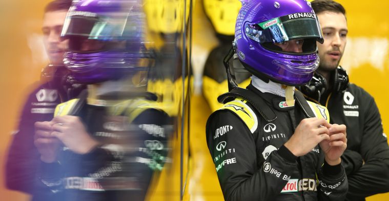 Ricciardo wil terug naar de top: ''Met Renault gaat dat lukken''