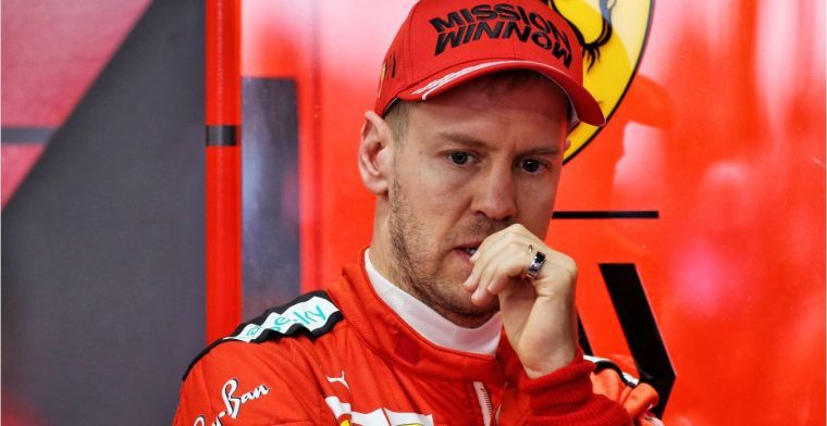 Vettel geeft nog niet op: ''Ik raak niet in paniek''