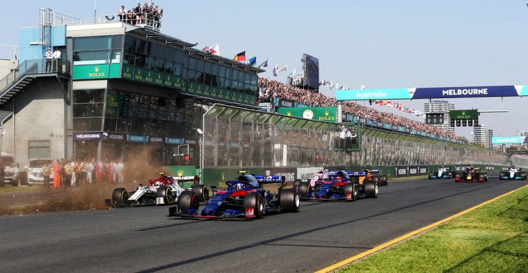 Organisatie GP Australië: De race gaat gewoon door zoals gepland