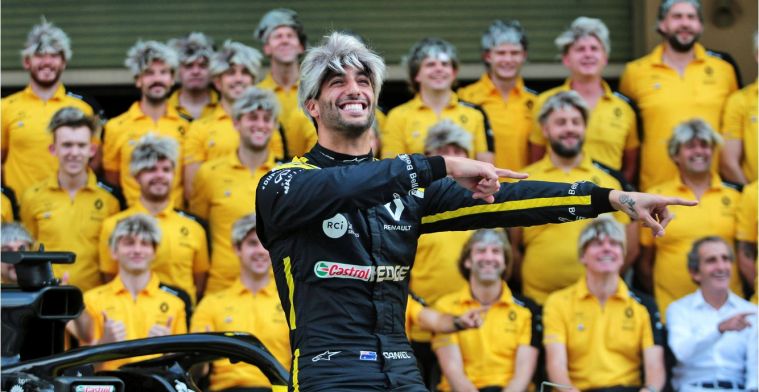 Ricciardo: 'Een klein beetje van mijn joviale karakter blijft aanwezig in de auto'