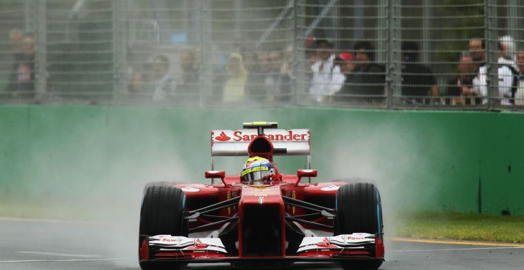 Regen boven het circuit van Australië zorgt voor een moeilijk Grand Prix-weekend