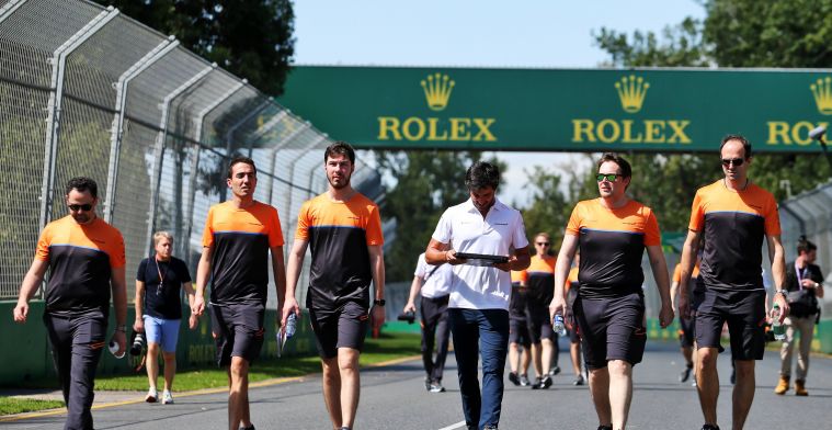 Positieve test op coronavirus kost McLaren mogelijk ook de Grand Prix van Bahrein