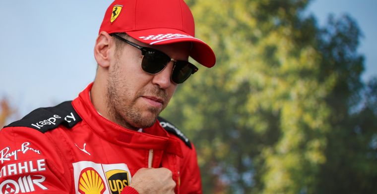 Vettel biedt zijn racehandschoenen te koop aan voor het goede doel