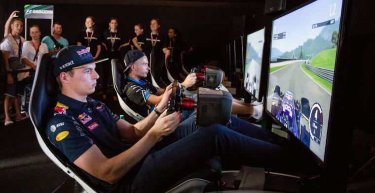 Verstappen haakt af voor virtuele GP van Bahrein; Red Bull Racing ontwikkelt door
