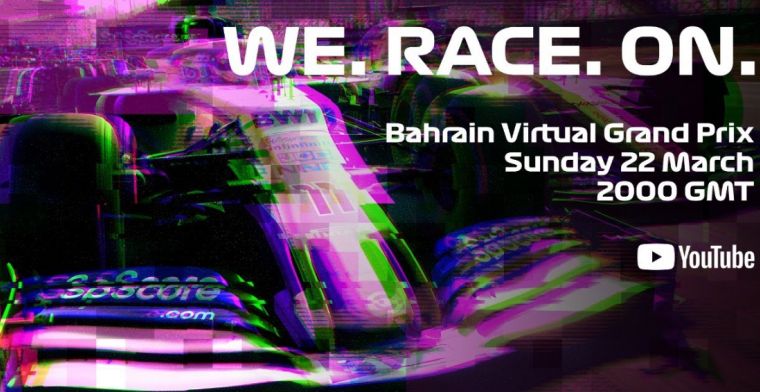 LIVE | Volg F1-sterren in de Virtual GP van Bahrein