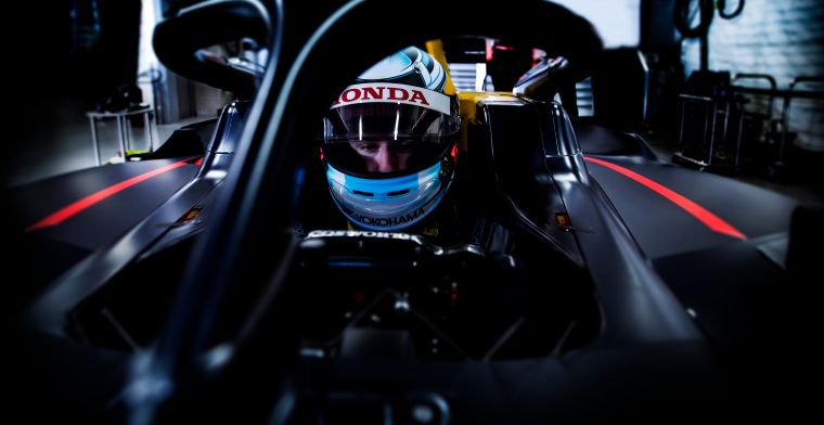 Red Bull Racing-junior na Japanse test: Het was verdomd zwaar