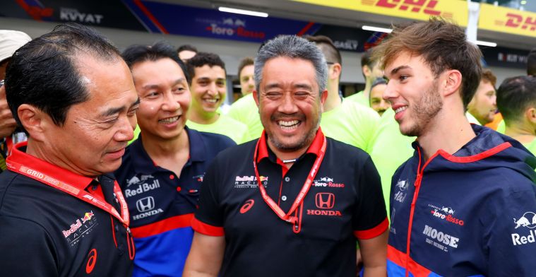 Gasly gelooft in titel Verstappen: ''Honda heeft indrukwekkend werk geleverd''