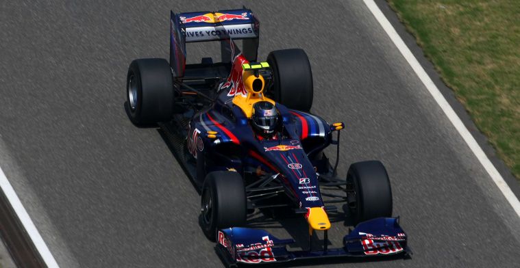 Vandaag 11 jaar geleden: Eerste pole position voor Red Bull Racing
