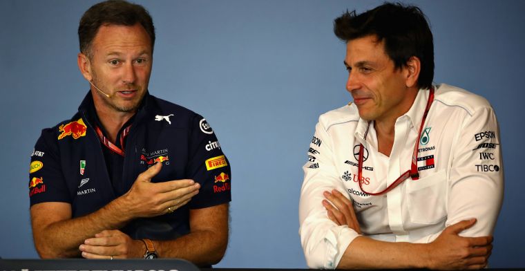 Wolff enthousiast over plan F1 en Red Bull: Zou enorm positief nieuws zijn