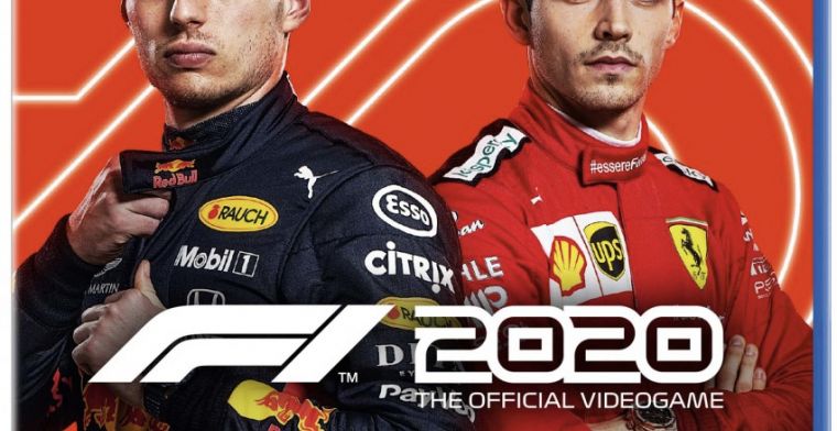 Max Verstappen en Leclerc samen op de cover van de nieuwste F1 2020-game