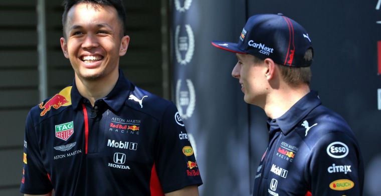 Verstappen en Albon rijden met F1-auto’s door Nederland in Red Bull Racing teaser