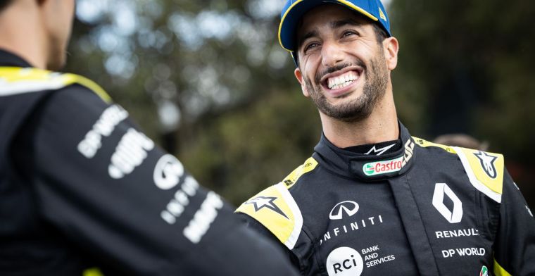 Daniel Ricciardo: ‘Ik ben gevaarlijk zodra we gaan racen’