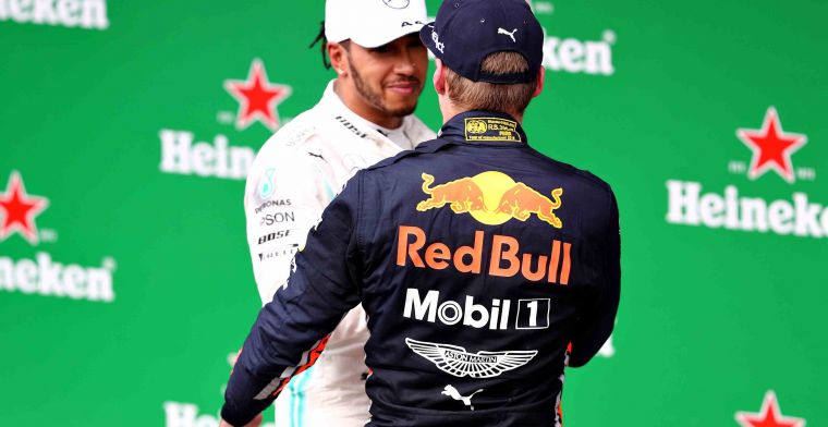 Ecclestone: 'Verstappen zou het bij Mercedes wellicht wel beter doen dan Hamilton'
