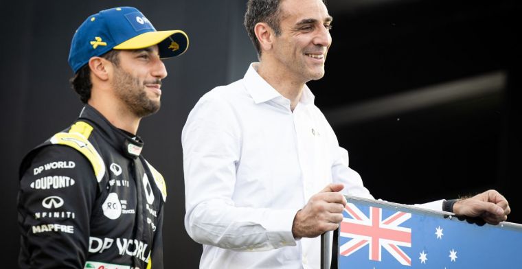 Abiteboul: ‘We hebben Ricciardo dit jaar meer te bieden dan vorig jaar’