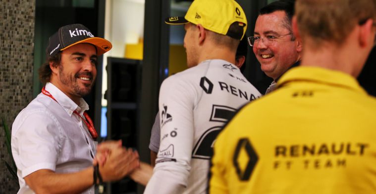 Alonso naar Renault: 'Verstappen heeft laten zien dat dit een verkeerde keuze is'