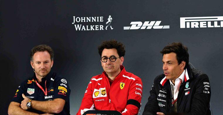 Mercedes-kritiek op Red Bull en Ferrari? Behoefte om via media te communiceren