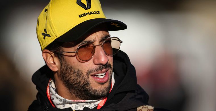 Ricciardo steunt stem van Mercedes: ''Dat kan een hoop rotzooi geven''