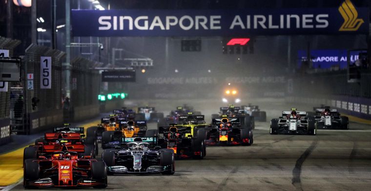 OFFICIEEL: Grands Prix van Singapore,Japan en Azerbeidzjan gaan niet door in 2020!