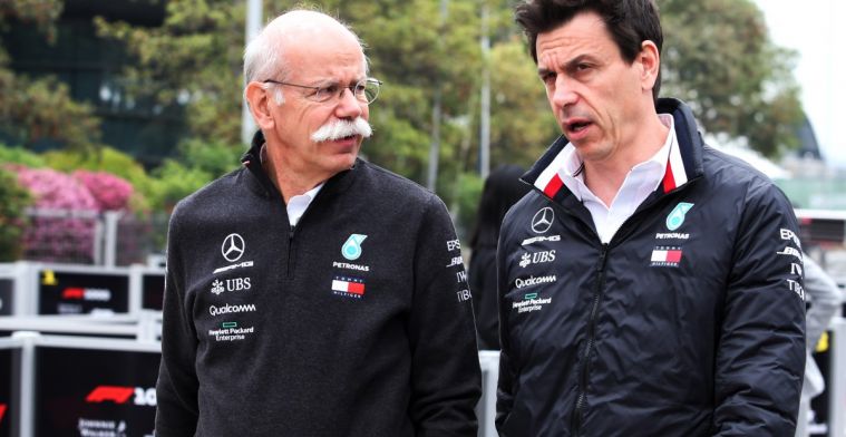 Toto heeft geen goede band met de nieuwe CEO van Daimler