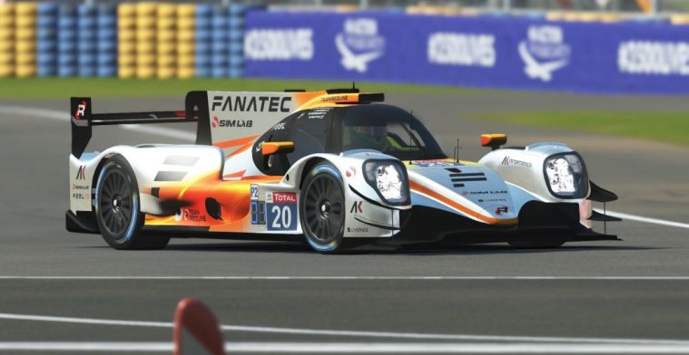 Verstappen valt vanaf leidende positie uit tijdens virtuele 24 uur van Le Mans