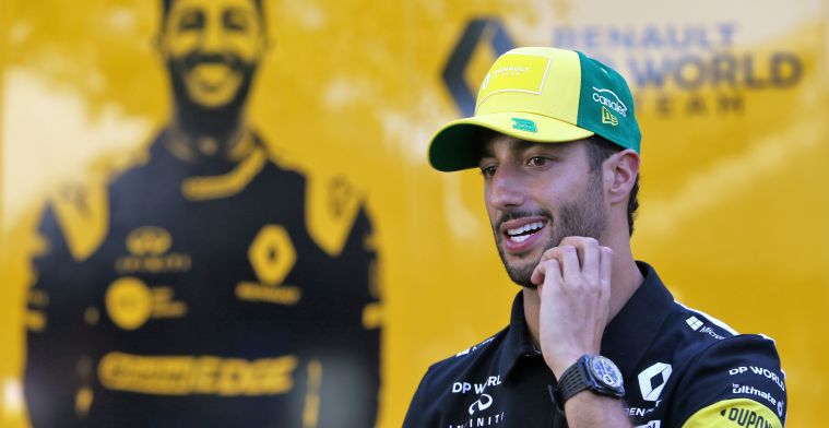 Ricciardo persona non grata bij Renault: ''Mensen gaan informatie achterhouden''