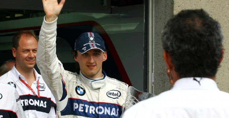 Kubica: Ik had in 2008 wereldkampioen moeten worden