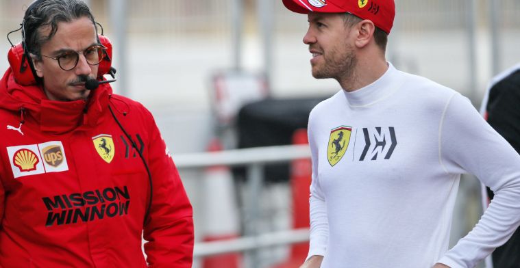 Sportief directeur Ferrari: We doen zoveel mogelijk vanuit een externe garage