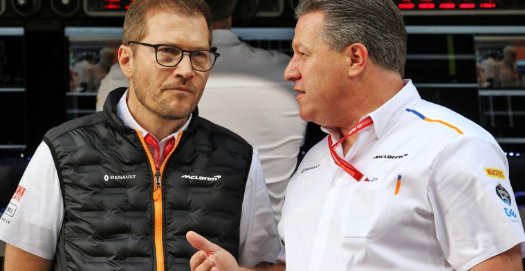 Seidl: Nooit getwijfeld dat McLaren niet op de grid zou staan in 2021