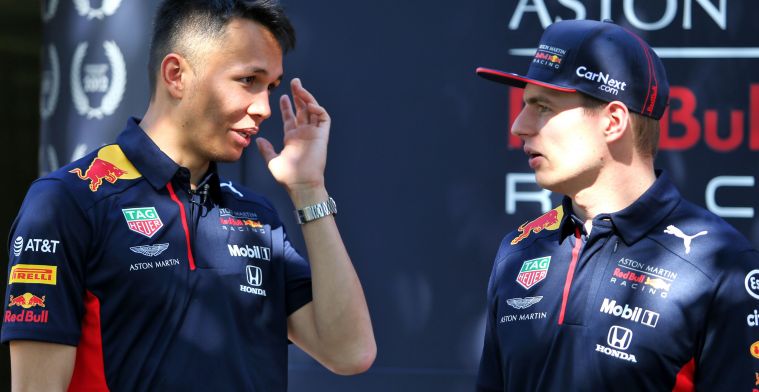 ''Albon moet in de buurt van Verstappen blijven om toekomst in F1 te verzekeren''
