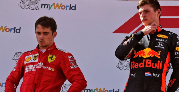 Leclerc over Verstappen: ''Oostenrijk 2019 was een belangrijk moment voor mij''