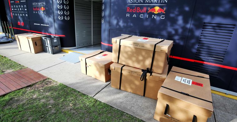 Heeft Red Bull Racing straks een tekort aan onderdelen voor de Grands Prix?