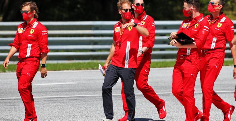 Vettel kritisch op eigen periode bij Ferrari: ''Ik heb gefaald''