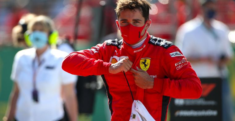 Leclerc kan zijn geluk niet op: ''Beste race sinds ik in de Formule 1 ben''
