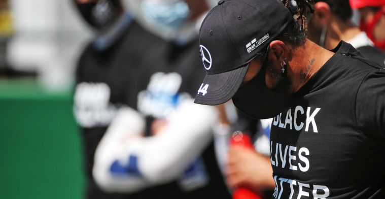 Hamilton na Grand Prix van Oostenrijk: ''Het was een emotioneel weekend''