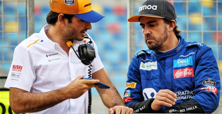 Sainz blij met terugkeer Alonso: ''De beste coureurs horen in de Formule 1''
