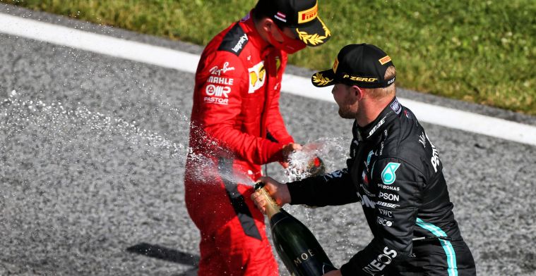Leclerc en Bottas verlieten 'bubbel' in Oostenrijk voor een paar dagen thuis