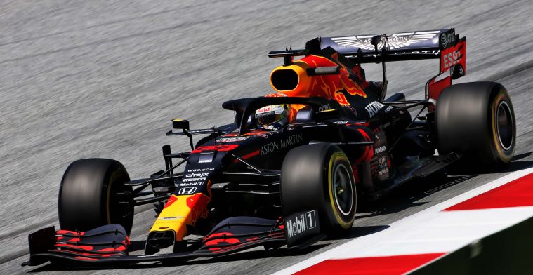 Red Bull Racing heeft nieuwe achtervleugel voor Verstappen in Oostenrijk